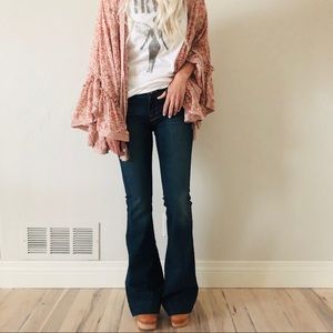 J Brand Lovestory Flare Jeans 25